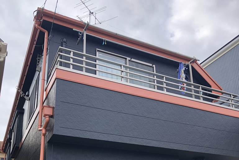 窯業系サイディング外壁塗装後