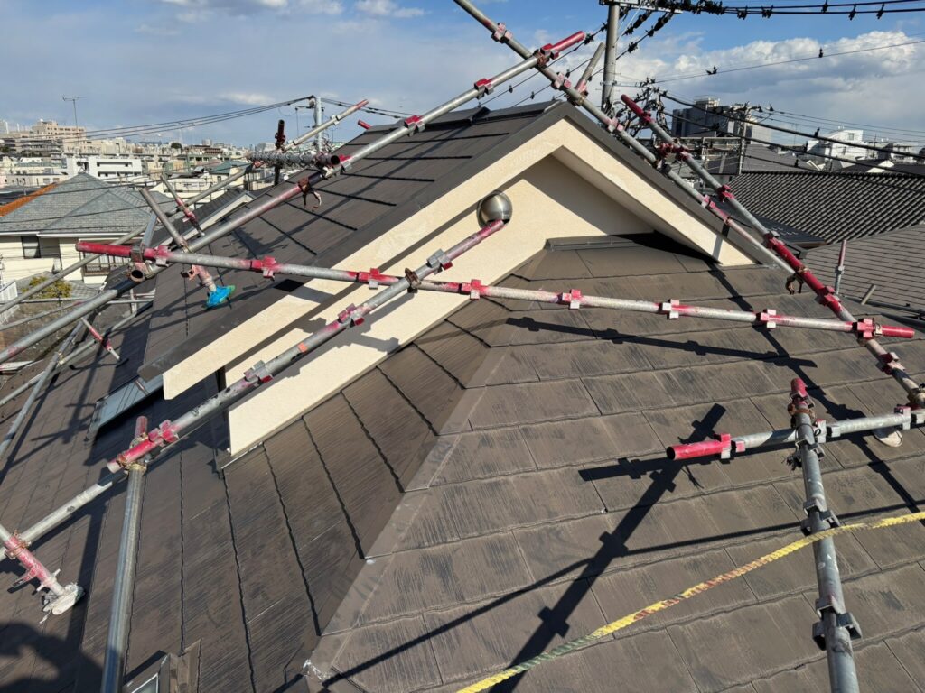 屋根下塗り塗装