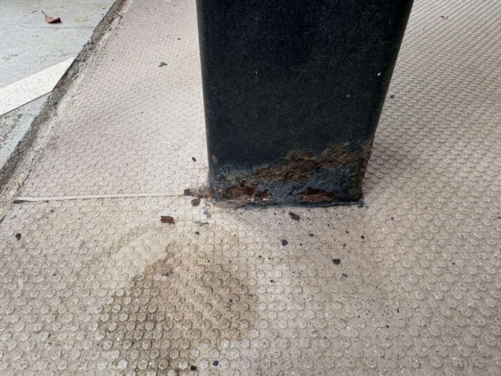 鉄部塗装 鉄部ケレン