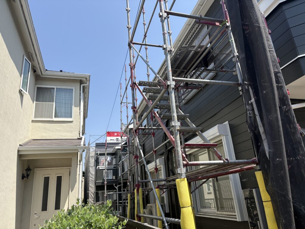 面掛け足場