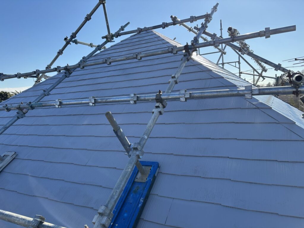 屋根足場