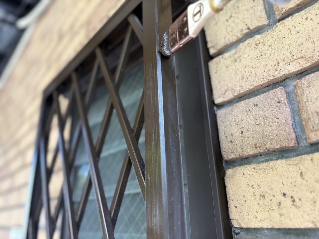 アルミ面格子塗装
