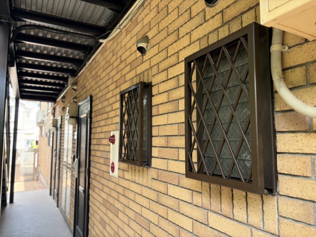 アルミ面格子塗装