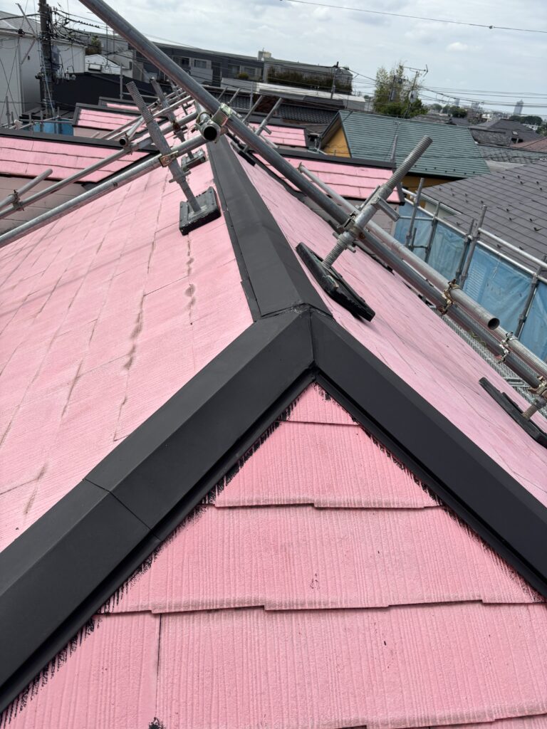 コロニアル屋根塗装